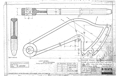 NWHS NW-B22475-NW Mech Dwg