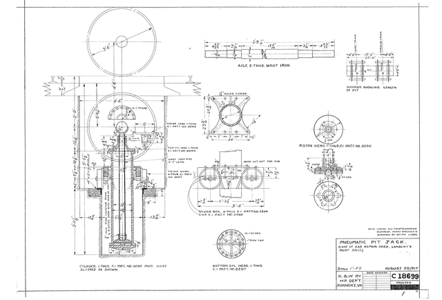 NWHS NW-C18699-NW Mech Dwg