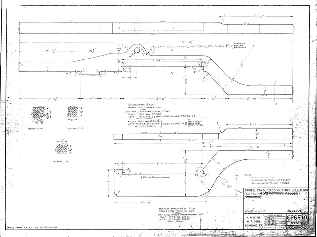 NWHS NW-C26510-NW Mech Dwg