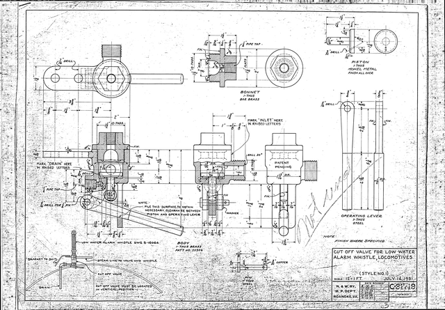 NWHS NW-C31719-NW Mech Dwg