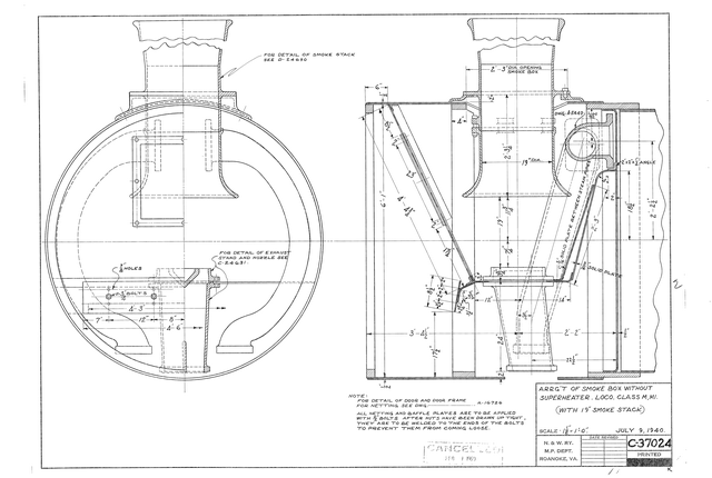 NWHS NW-C37024-NW Mech Dwg