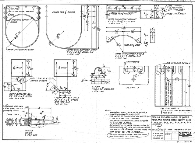 NWHS NW-C42794-NW Mech Dwg