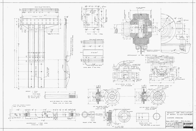 NWHS NW-D22097-NW Mech Dwg