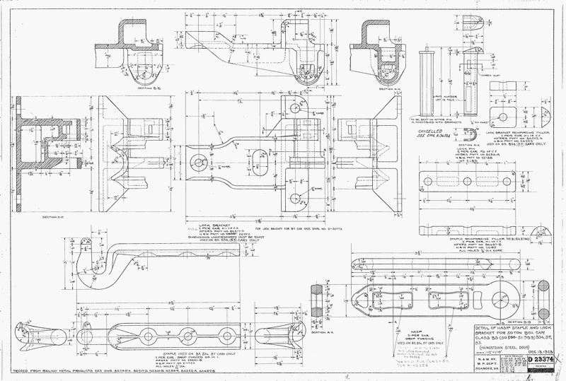 NWHS NW-D29374-NW Mech Dwg