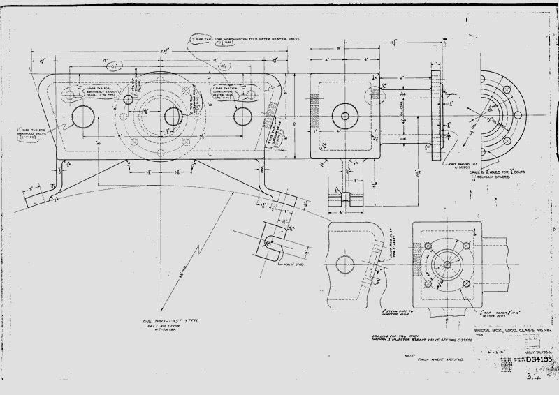 Bridge Box, Loco. Class Y6, Y6a