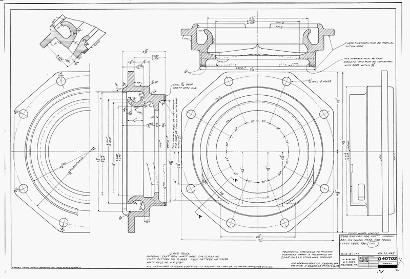 NWHS NW-D40702-NW Mech Dwg