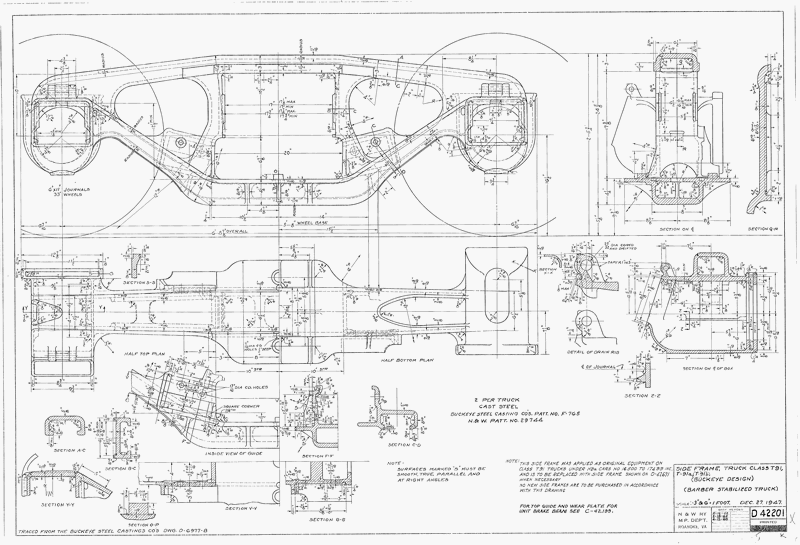 NWHS NW-D42201-NW Mech Dwg