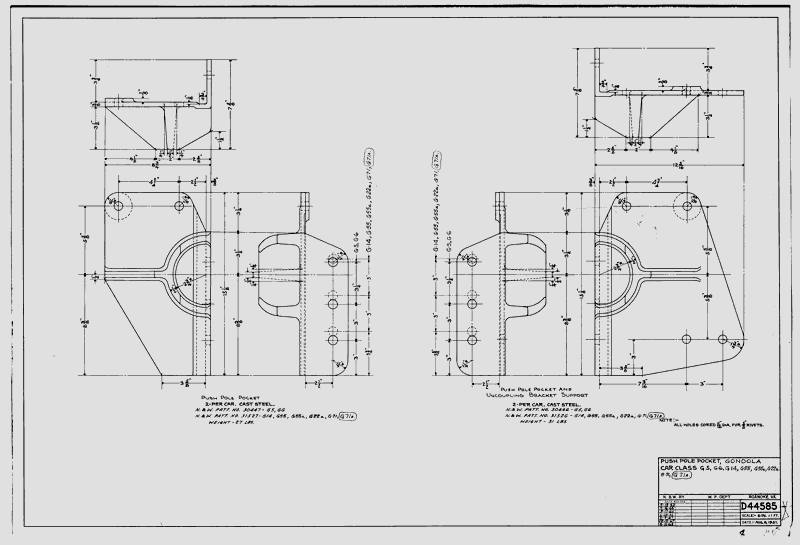 NWHS NW-D44585-NW Mech Dwg