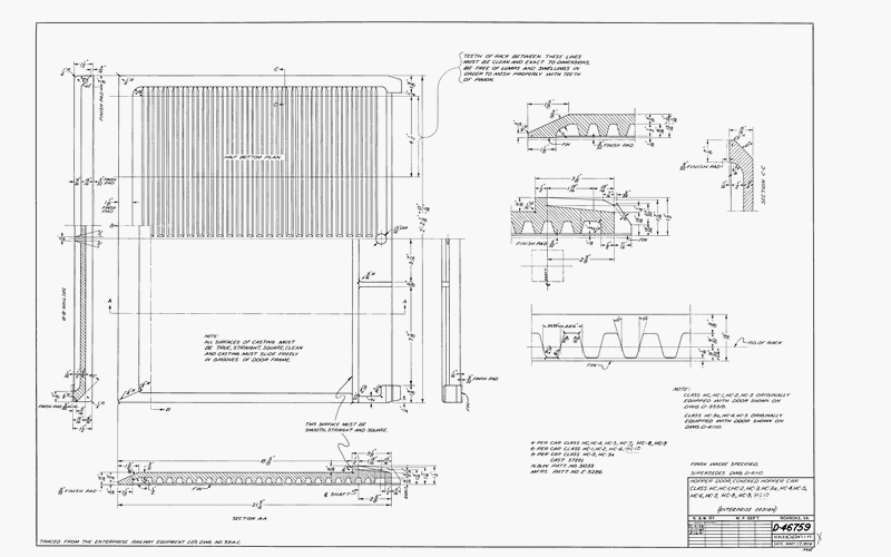 NWHS NW-D46759-NW Mech Dwg