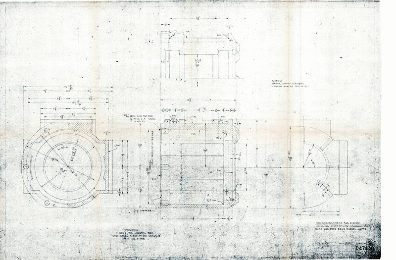 NWHS NW-D47430-NW Mech Dwg