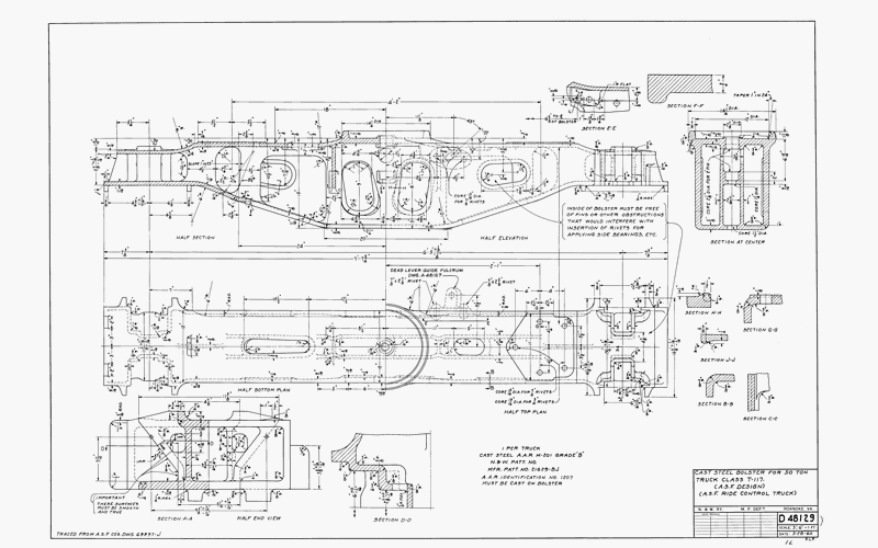 NWHS NW-D48129-NW Mech Dwg