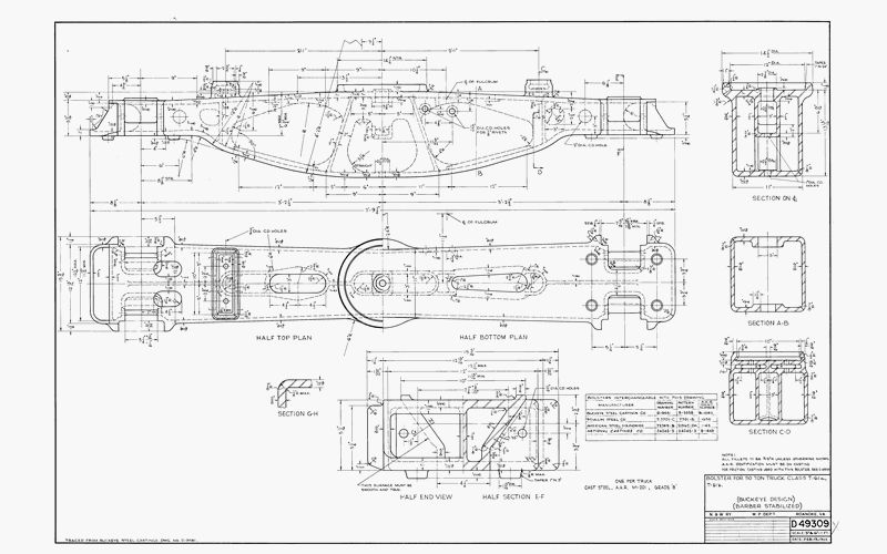 NWHS NW-D49309-NW Mech Dwg