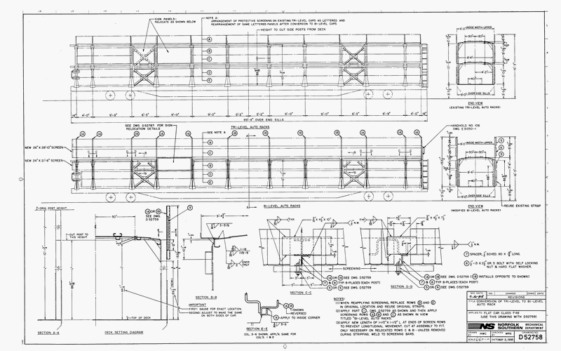 NWHS NW-D52758-NW Mech Dwg