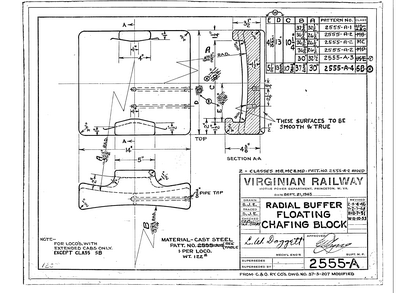 Radial Buffer Floating Chafing Block