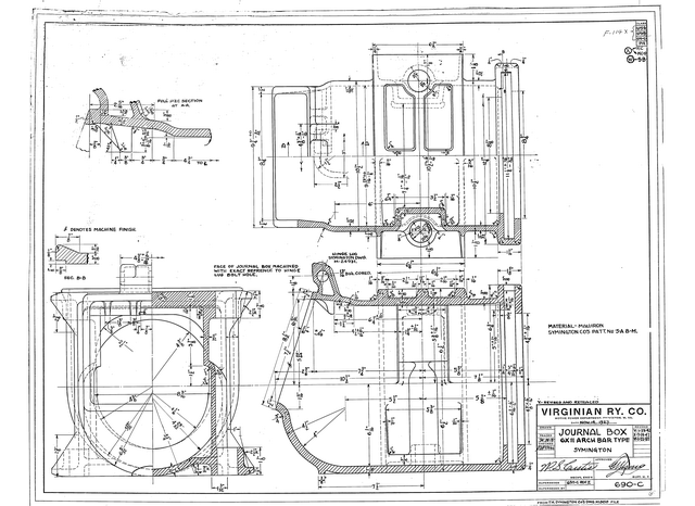 NWHS VG-690C-VGN Mech Dwg