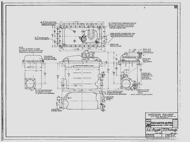 Feedwater Heater (Worthington Type -7-SA)