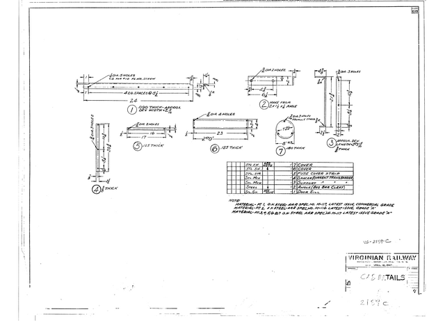 NWHS VG-2189C-VGN Mech Dwg