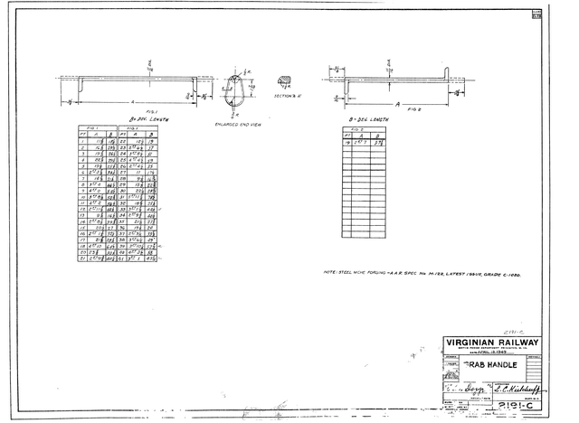 NWHS VG-2191C-VGN Mech Dwg