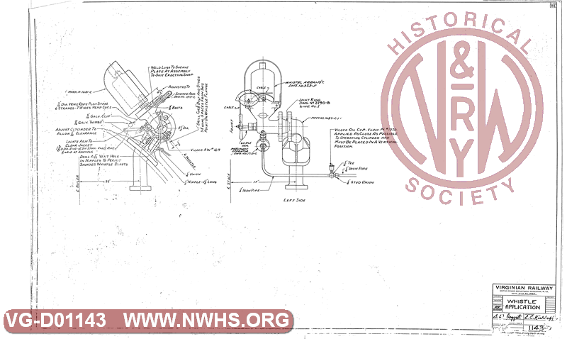 Whistle Application Loco Class AG