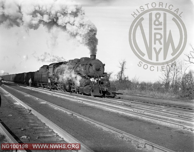 N&W Class Z1a/Z1b 1438 at Lamberts Point on coal train