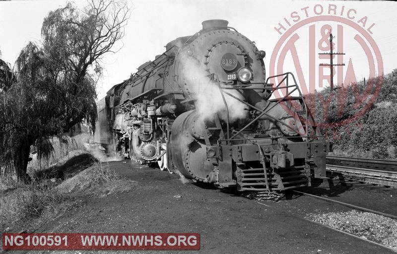 N&W Y6a 2163 at Boaz, VA