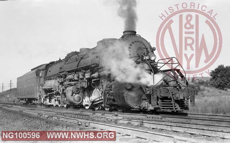 N&W Y6a 2163 at Boaz, VA