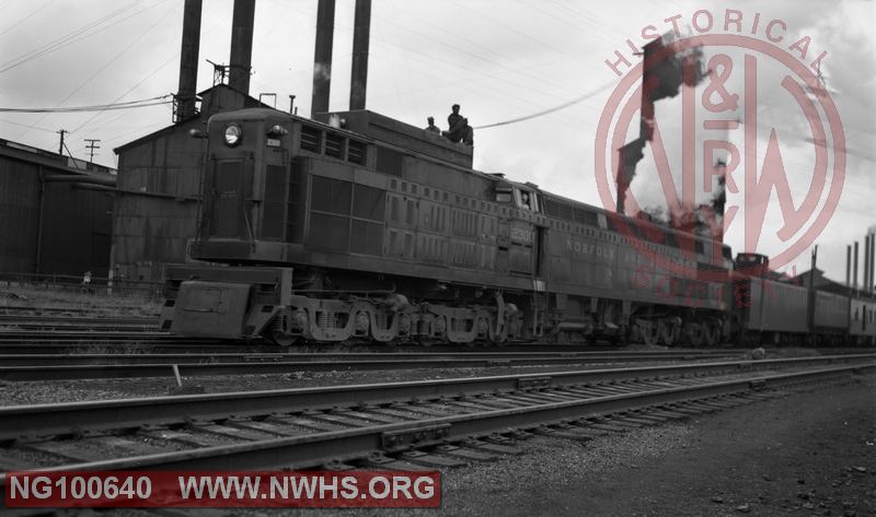 N&W TE1 2300. At Portsmouth Oh?