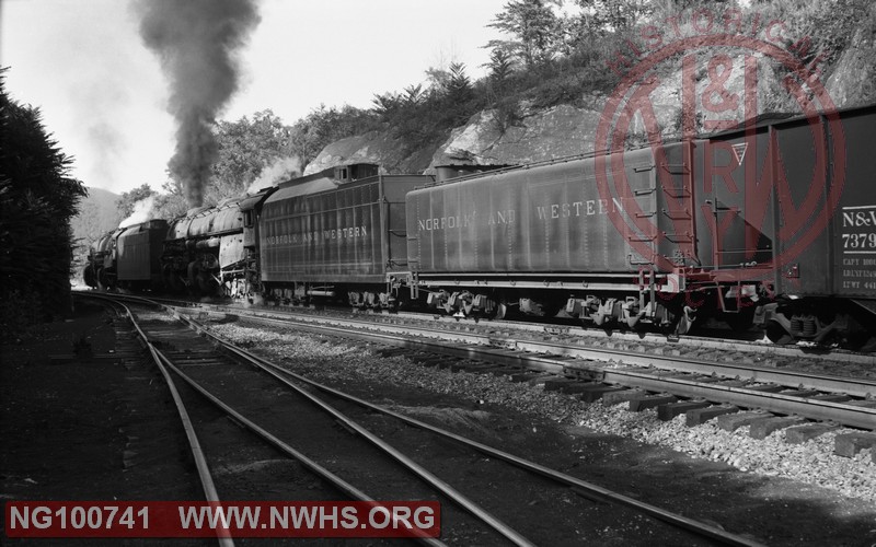 N&W Y6a 2159 leading A 1214