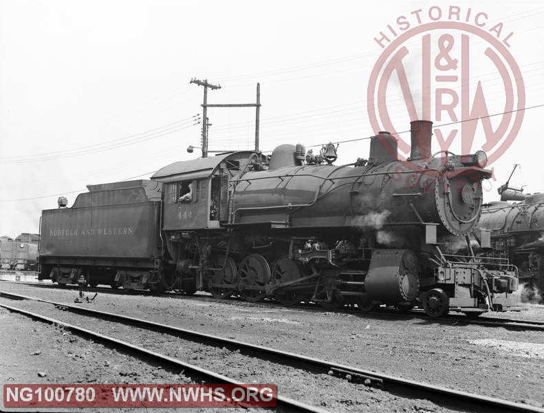 N&W M 444 at Portsmouth, Ohio