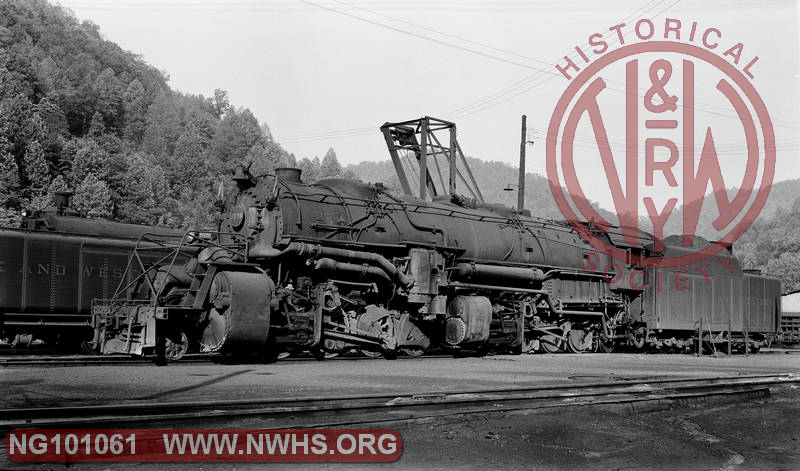 N&W Y3a 2070 at Weller, VA