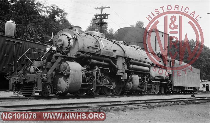 N&W Y5 2118 at Cincinnati, Ohio