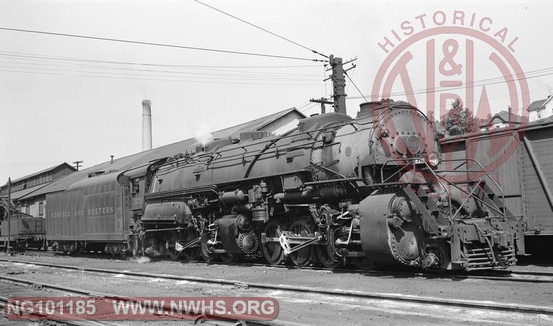 N&W Y6b 2171 at Bluefield, WV