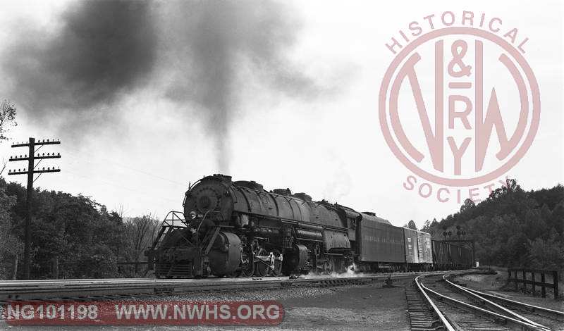 N&W Y6b 2179 at Blue Ridge "Phoebe turn around"