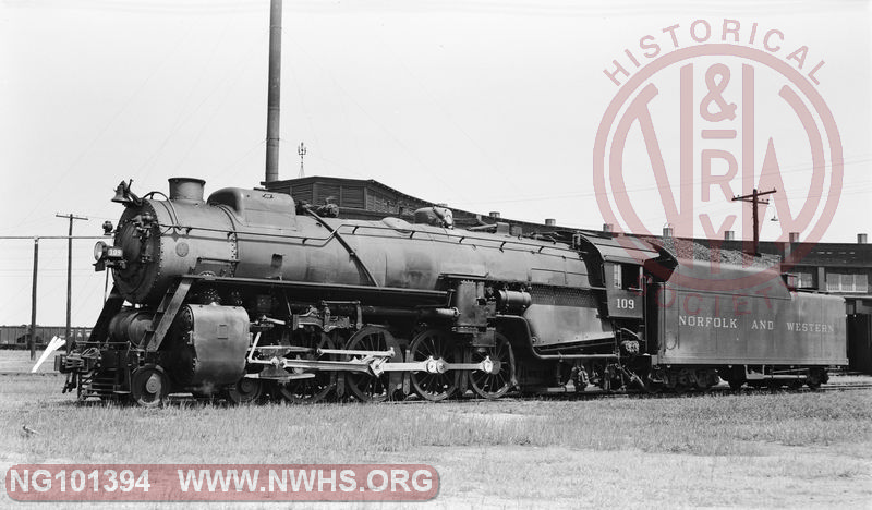 N&W K1 109 at Norfolk, VA