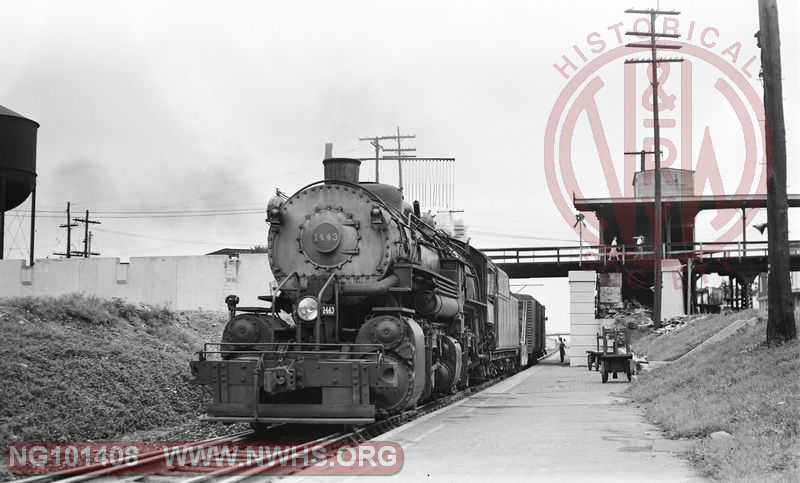 N&W Z1b 1443 at Waynesboro, Va