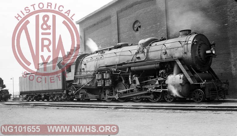 N&W K3 203 at Columbus, Ohio