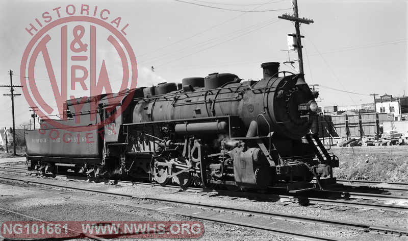 N&W S1a 219 at Hopewell, Va