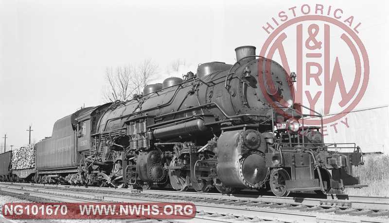 N&W Z1a 1367 at Blackstone, Va