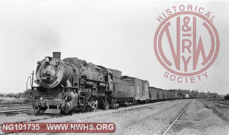 N&W Class S1a 226 switching at Crewe, Va