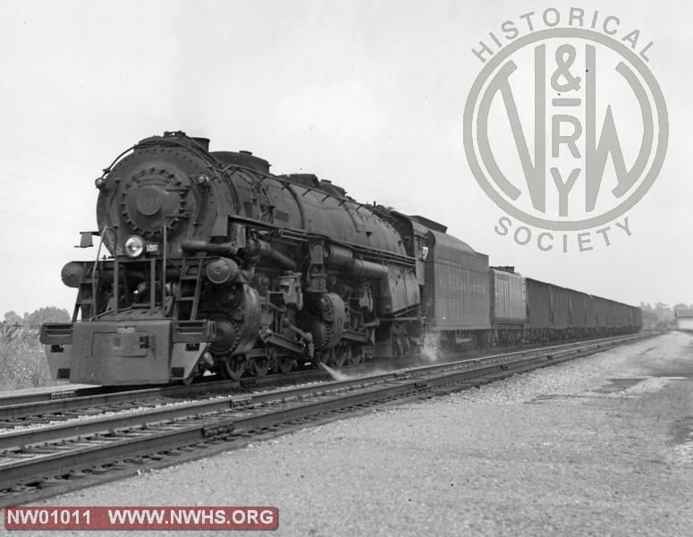 Class A #1207, Left 7/8View - B&W - (Action)  @ Ashville, OH