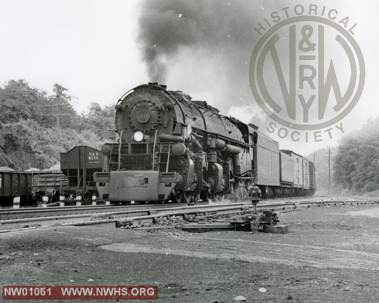 Class A #1218,Left  7/8 View - B&W -  (Action) @ Blue Ridge, VA