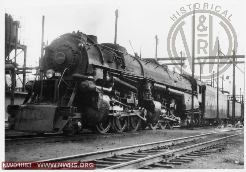 Class A #1204, Left 3/4 View, 5X7 B&W