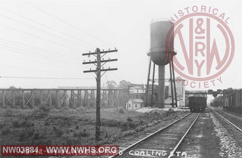 Coaling Station, B&W, Glade Spring, VA (Over The Tracks Design)