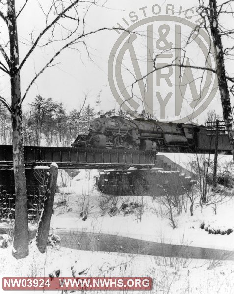  Class " Y6 #2134",5/8 View,B&W,Location & Date Unknown (Snow Scene)