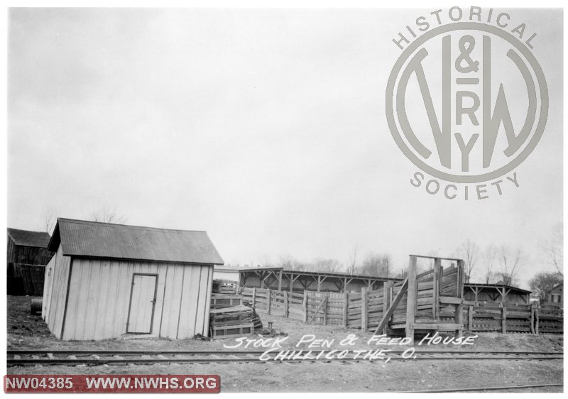 Stock Pen & Feed House, B&W, @ Chillicothe, OH