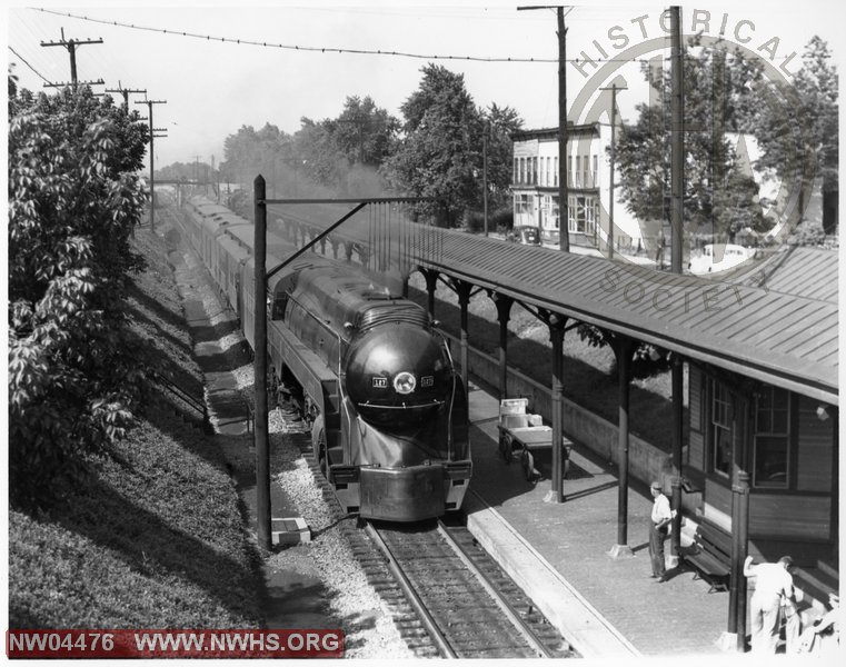  Class K-2a #127,Right Front View,B&W,@ Waynesboro,VA (Book)