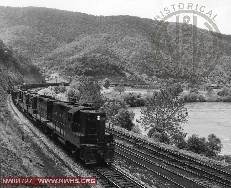 N&W GP9 #776 at Dry Branch, VA