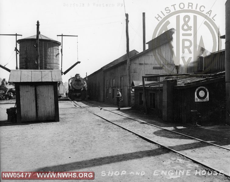 Island Yard Machine Shop and Engine House at Lynchburg, VA