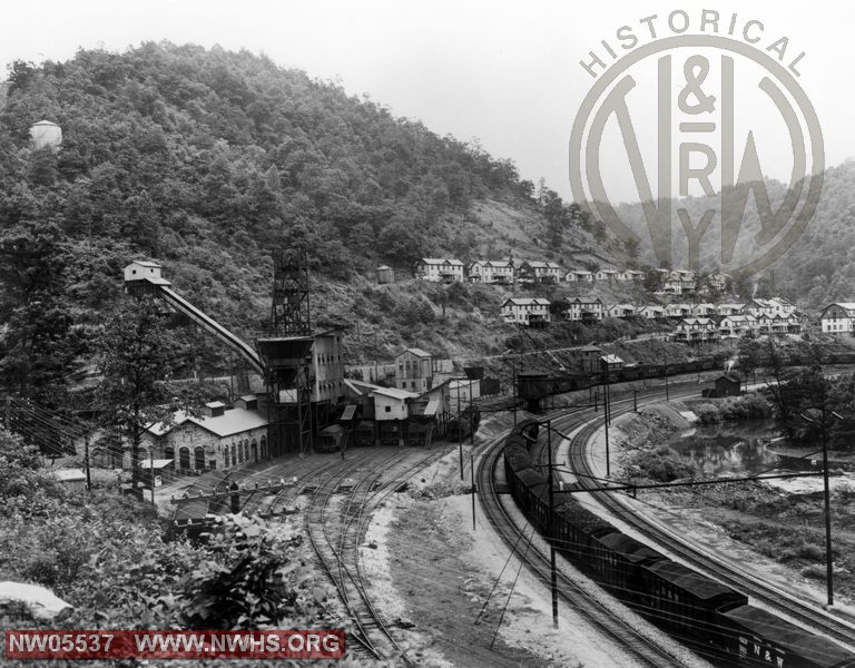 Coal tipple at Capels, WV, New River and Pocahontas Consolidated Coal Company Operation No 11