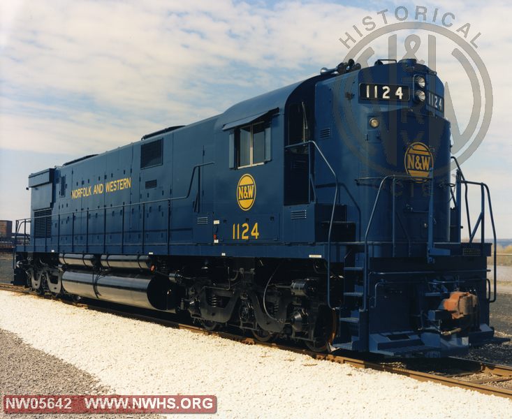 N&W Alco C628 #1124